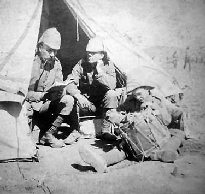 Relaxing after Colesberg 1900