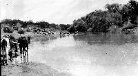 Theens Drift on the Modder River and a few men from the South African Constabulary (SAC)